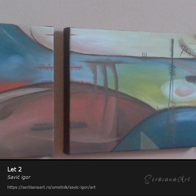 Let 2, Ulje/Platno, Savić igor