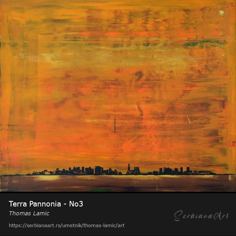 Terra Pannonia - No3, Akrilik/Platno, Thomas Lamic