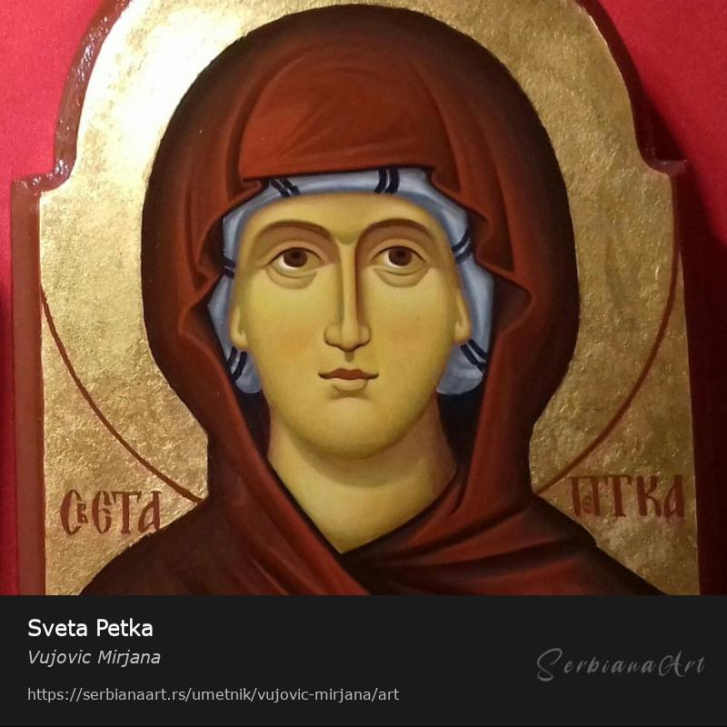 Sveta Petka, Kreativna rukotvorina/Drvo, Vujovic Mirjana