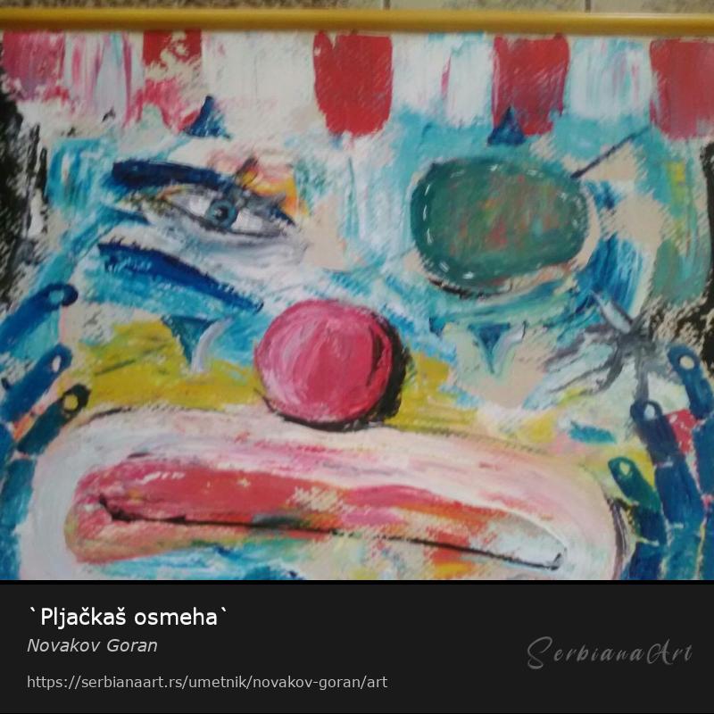 `Pljačkaš osmeha`, Ulje/Lesonit, Novakov Goran