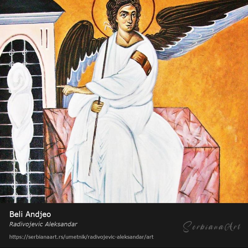 Beli Andjeo, Ulje/Platno, Radivojevic Aleksandar