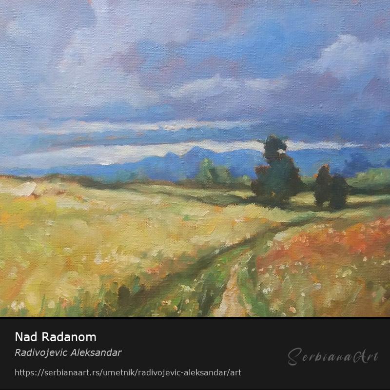 Nad Radanom, Ulje/Platno, Radivojevic Aleksandar