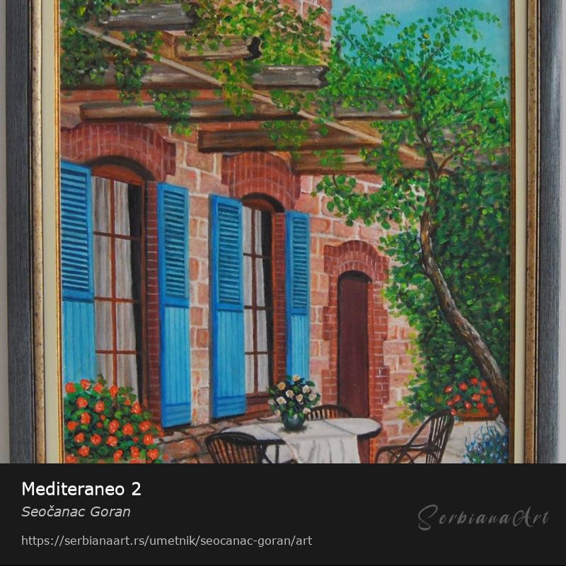 Mediteraneo 2, Ulje/Platno, Seočanac Goran
