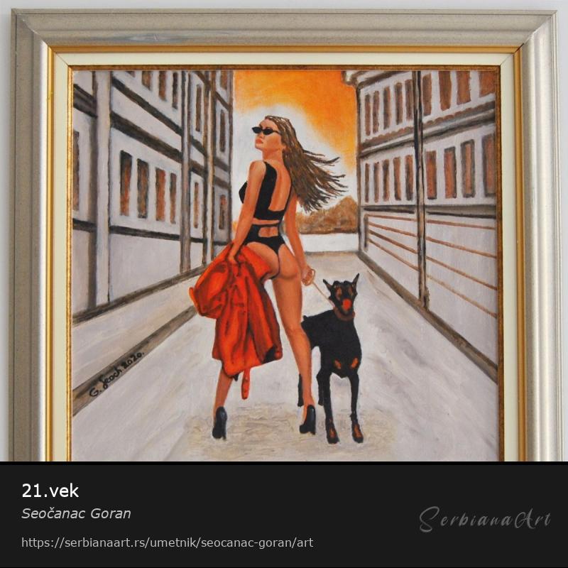 21.vek, Ulje/Platno, Seočanac Goran