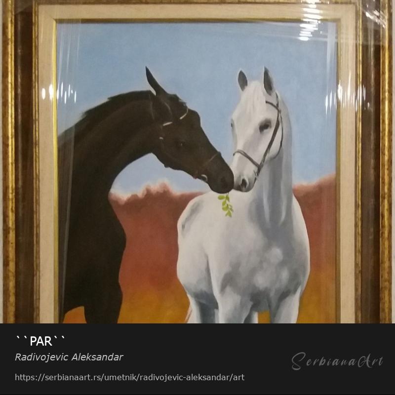 ``PAR``, Ulje/Platno, Radivojevic Aleksandar