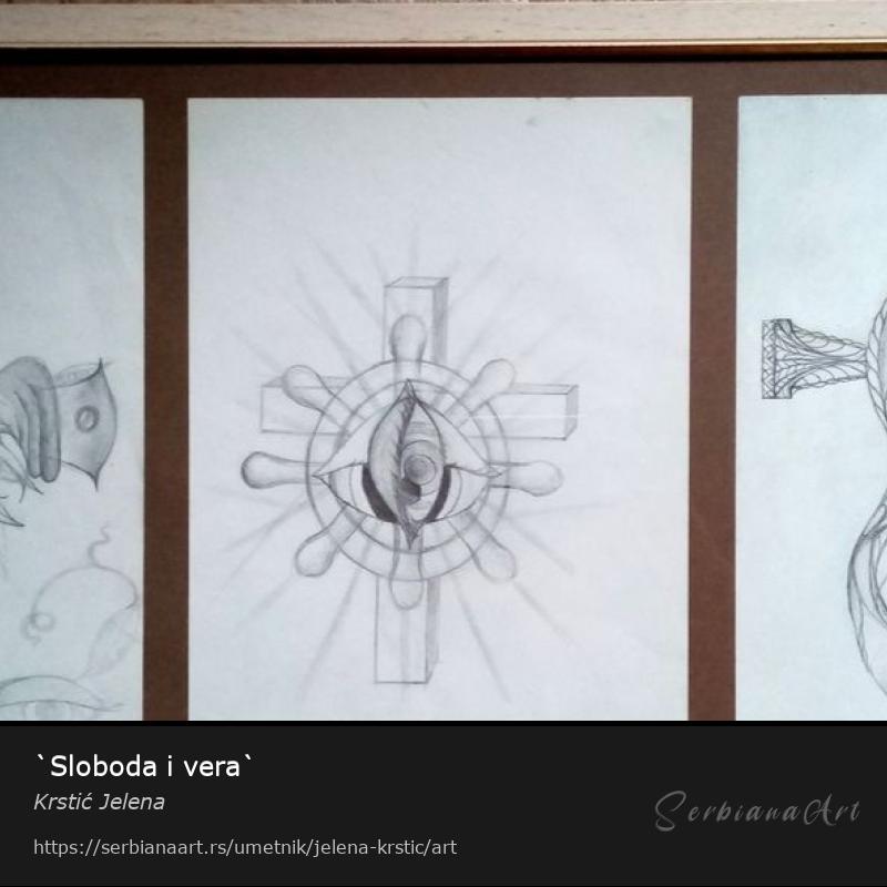 `Sloboda i vera`, Olovka/Papir, Krstić Jelena
