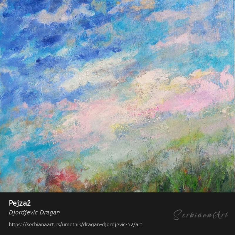 Pejzaž, Ulje/Platno, Djordjevic Dragan
