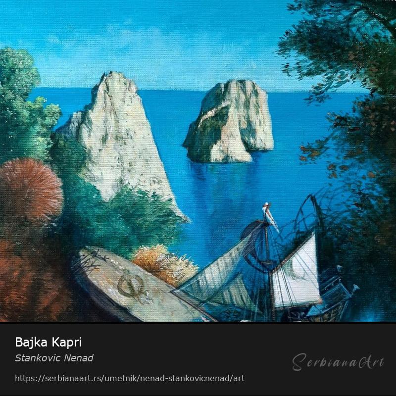 Bajka Kapri, Ulje/Platno, Stankovic Nenad