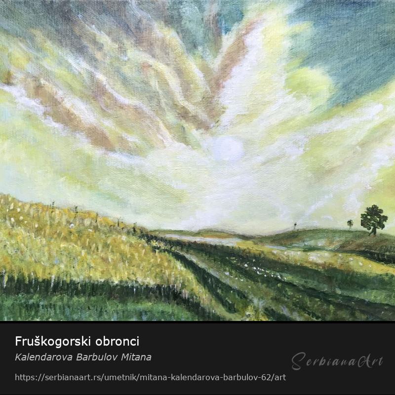 Fruškogorski obronci, Ulje/Platno, Kalendarova Barbulov Mitana