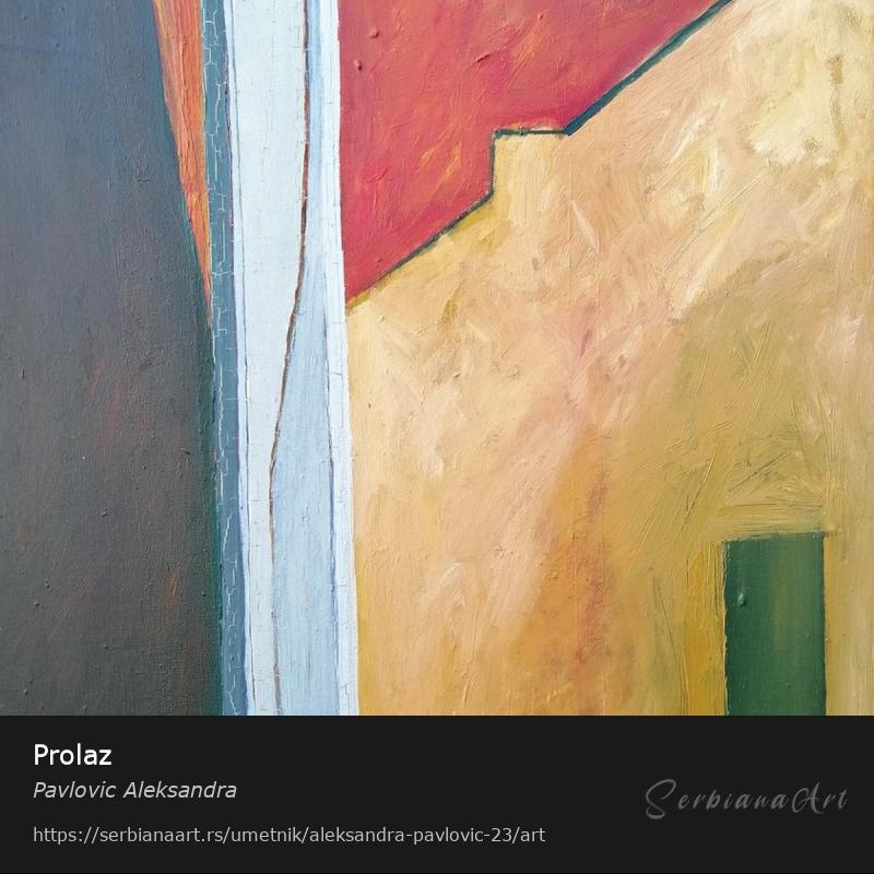 Prolaz, Ulje/Platno, Pavlovic Aleksandra