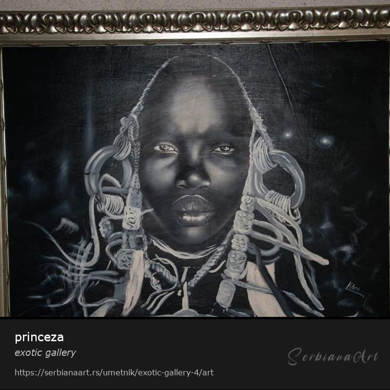 princeza, Ulje/Platno, exotic gallery