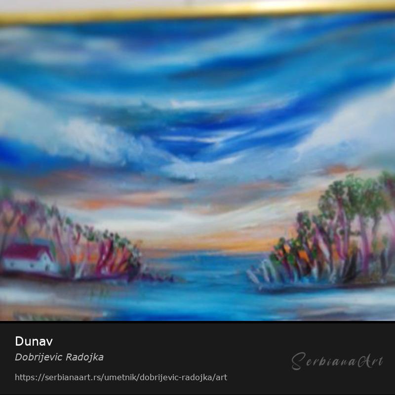Dunav, Ulje/Platno, Dobrijevic Radojka