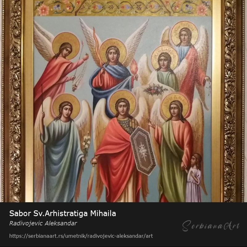 Sabor Sv.Arhistratiga Mihaila, Ulje/Platno, Radivojevic Aleksandar