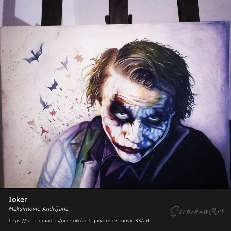 Joker, Ulje/Platno, Maksimovic Andrijana