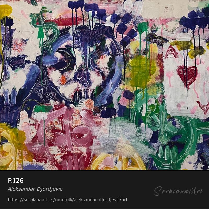 P.I26, Kombinovano/Platno, Aleksandar Djordjevic
