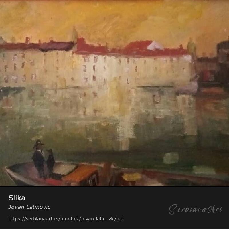 Slika, Ulje/Platno, Jovan Latinovic