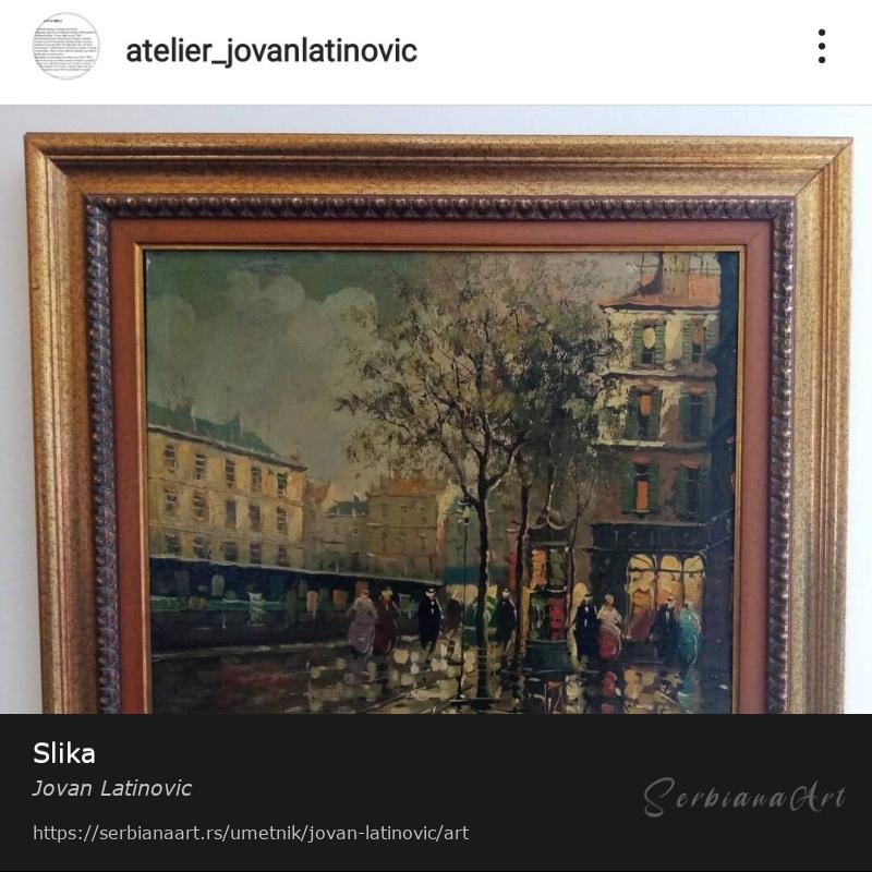 Slika, Ulje/Platno, Jovan Latinovic