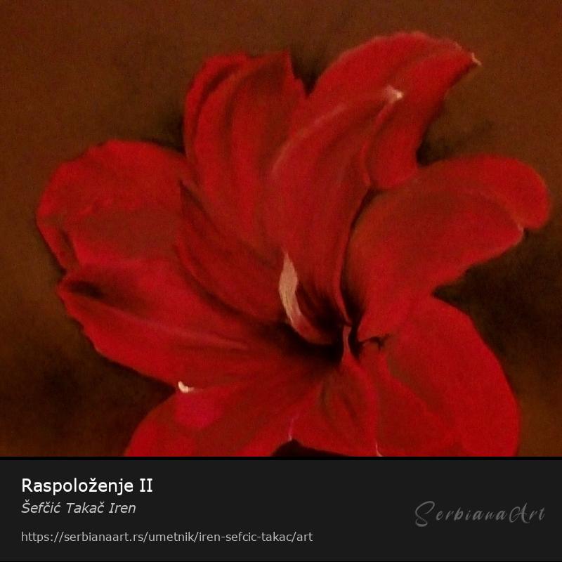 Raspoloženje II, Pastel/Papir, Šefčić Takač Iren