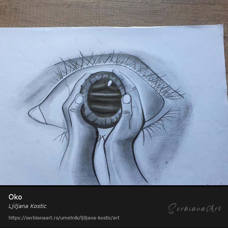 Oko, Olovka/Papir, Ljiljana Kostic