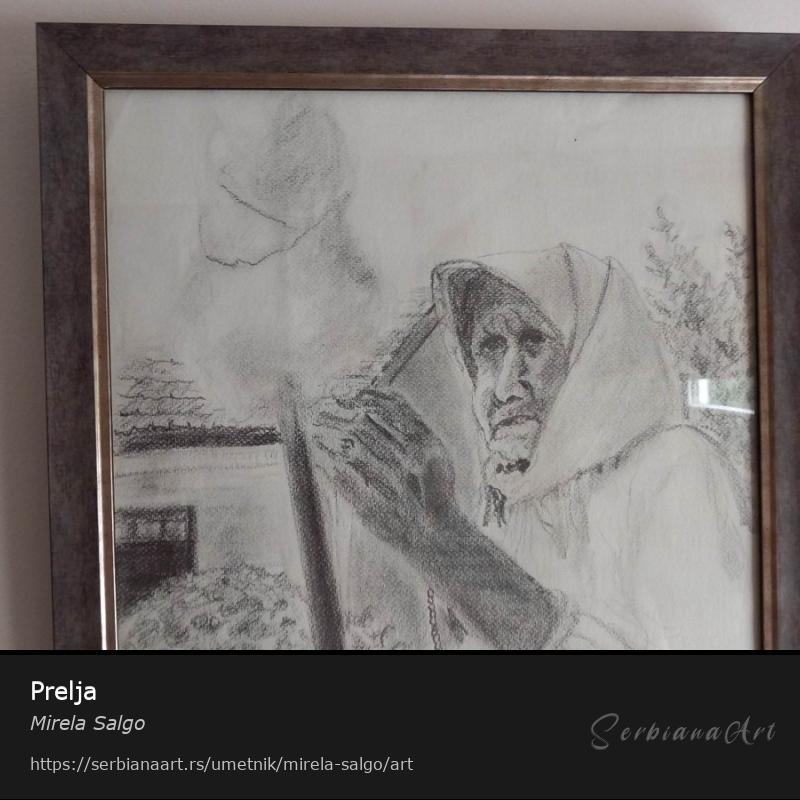 Prelja, Grafika/Papir, Mirela Salgo