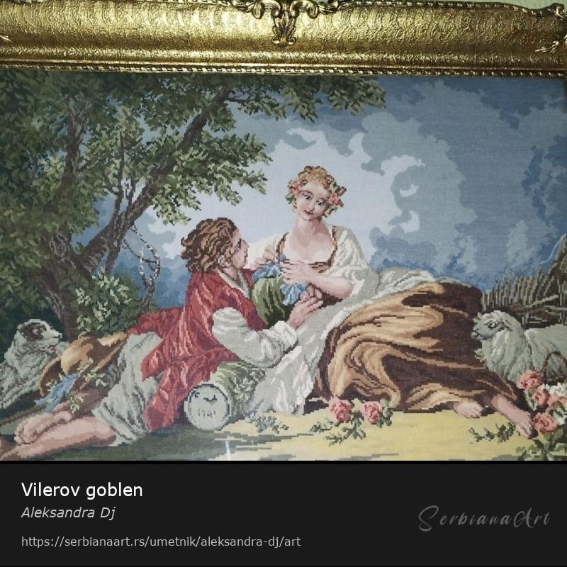 Vilerov goblen, Antikvitet/Tekstil, Aleksandra Dj