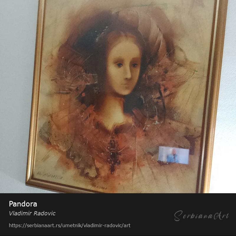 Pandora, Kombinovano/Papir, Vladimir Radovic