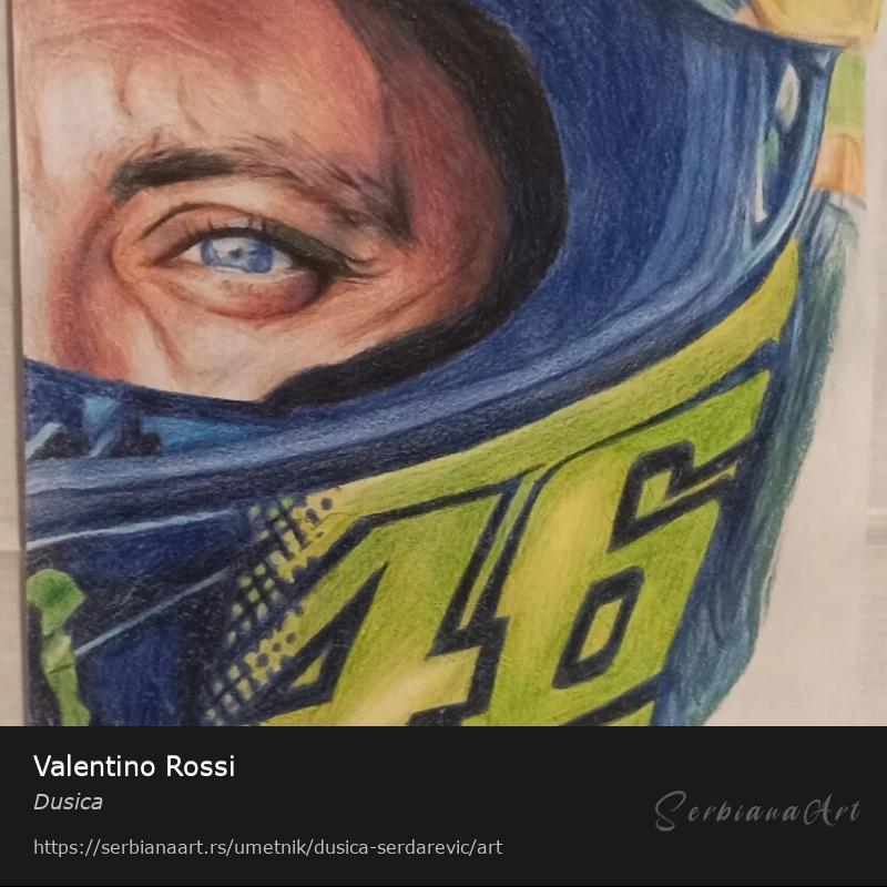 Valentino Rossi, Olovka/Papir, Dusica