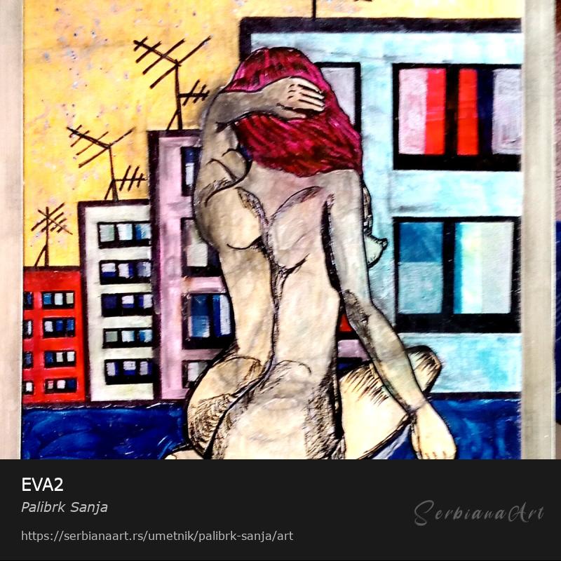 EVA2, Kombinovano/Platno, Palibrk Sanja