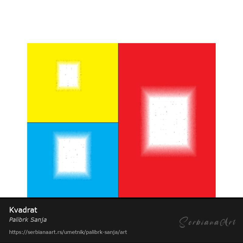 Kvadrat, Digital Art/Papir, Palibrk Sanja