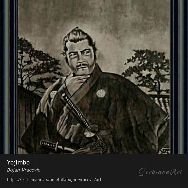 Yojimbo, Pastel/Papir, Bojan Vracevic