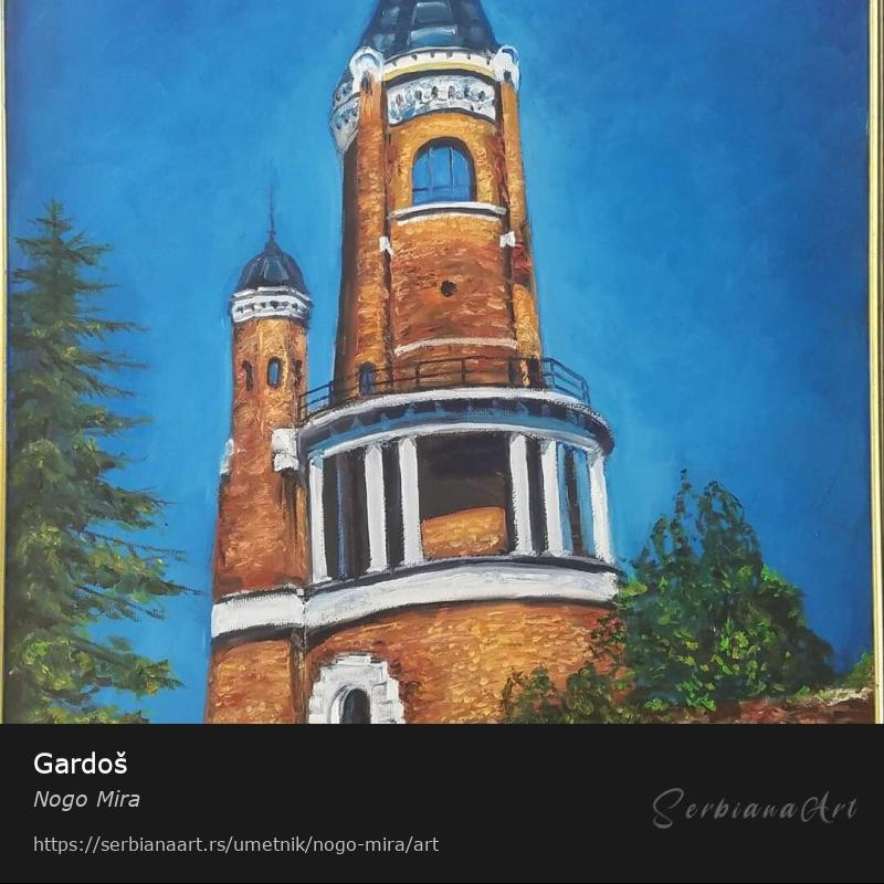 Gardoš, Ulje/Platno, Nogo Mira