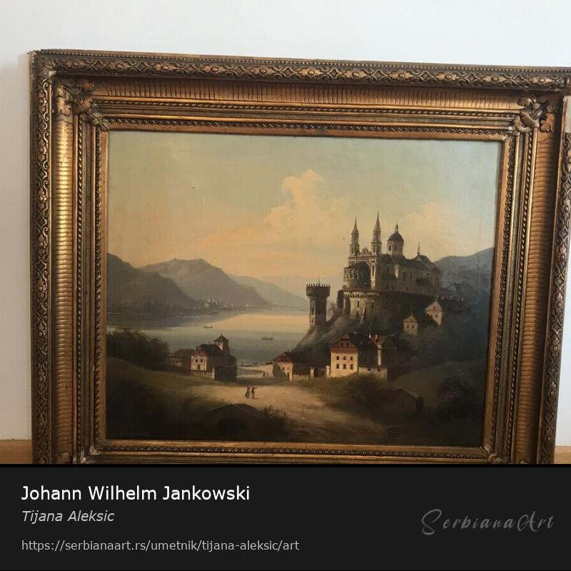 Johann Wilhelm Jankowski, Kombinovano/Platno, Tijana Aleksic