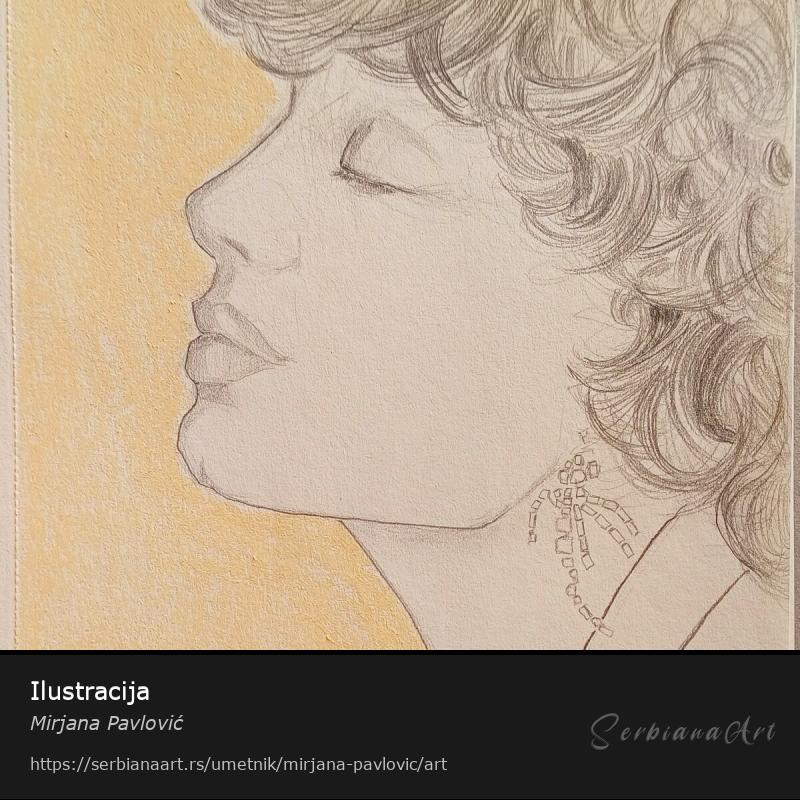 Ilustracija, Olovka/Papir, Mirjana Pavlović