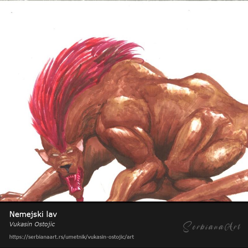 Nemejski lav, Neodređeno/Papir, Vukasin Ostojic