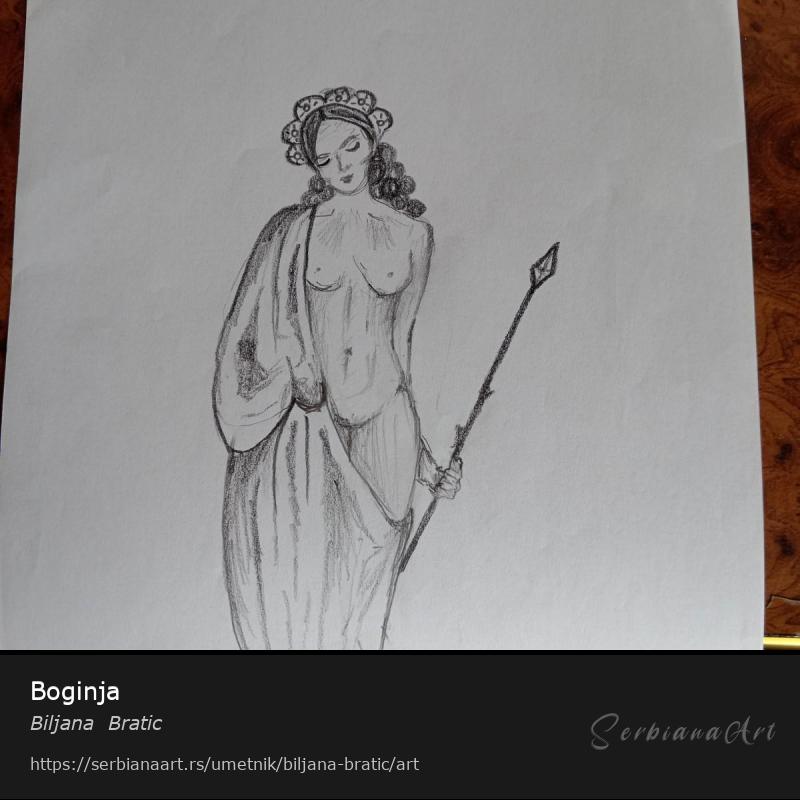 Boginja, Olovka/Papir, Biljana  Bratic