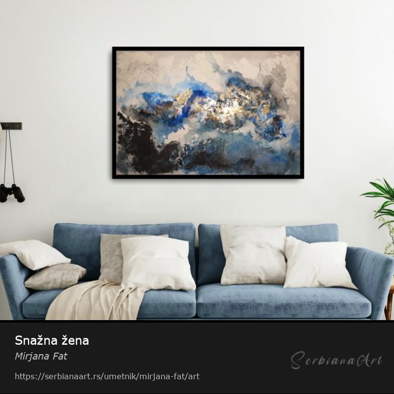 Snažna žena, Kombinovano/Lesonit, Mirjana Fat