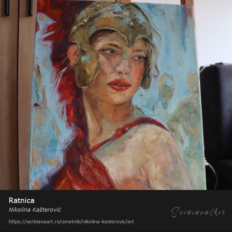 Ratnica, Ulje/Platno, Nikolina Kašterović