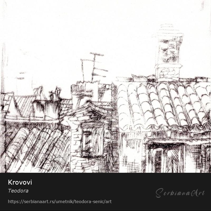 Krovovi, Grafika/Papir, Teodora