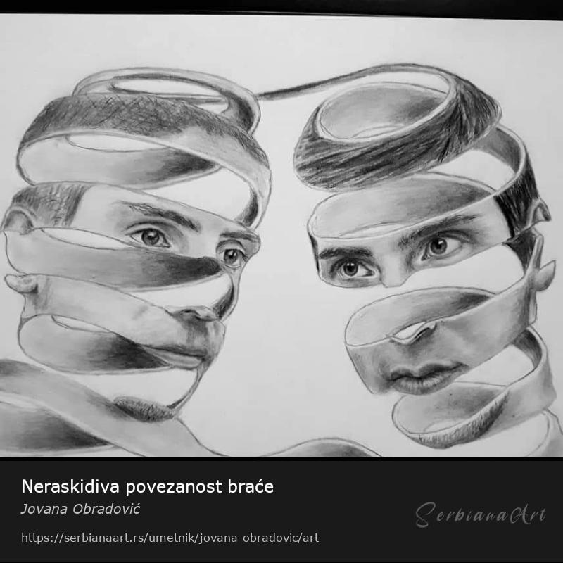 Neraskidiva povezanost braće, Olovka/Papir, Jovana Obradović