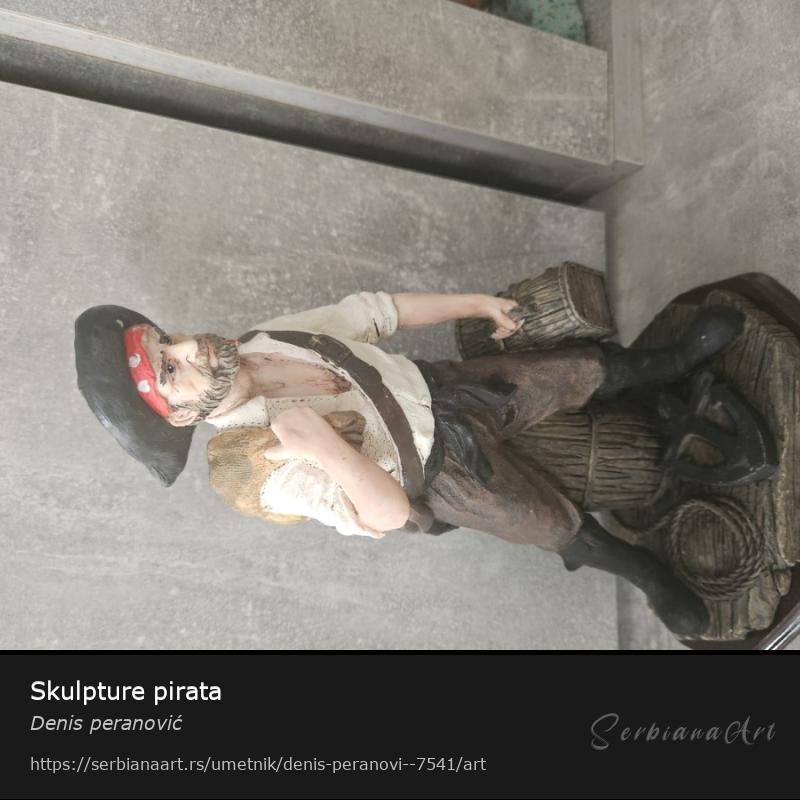 Skulpture pirata, Galanterija/Keramika, Denis peranović