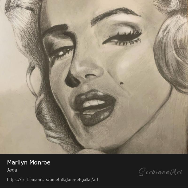 Marilyn Monroe, Olovka/Papir, Jana