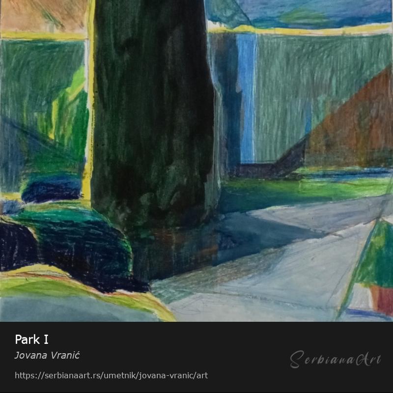 Park I, Kombinovano/Papir, Jovana Vranić