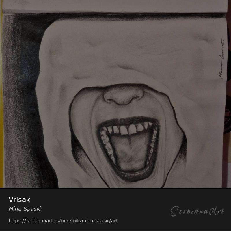 Vrisak, Olovka/Papir, Mina Spasić