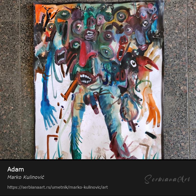 Adam, Kombinovano/Papir, Marko Kulinović