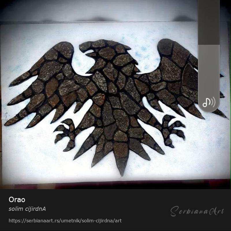 Orao, Kolaž/Kamen, solim cijirdnA