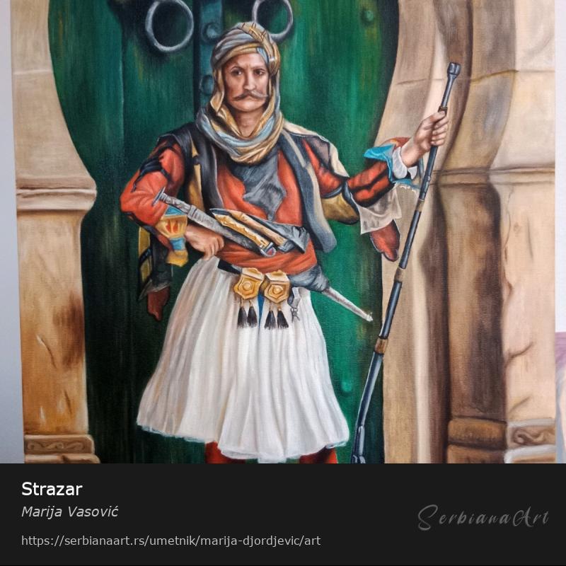 Strazar, Ulje/Platno, Marija Vasović
