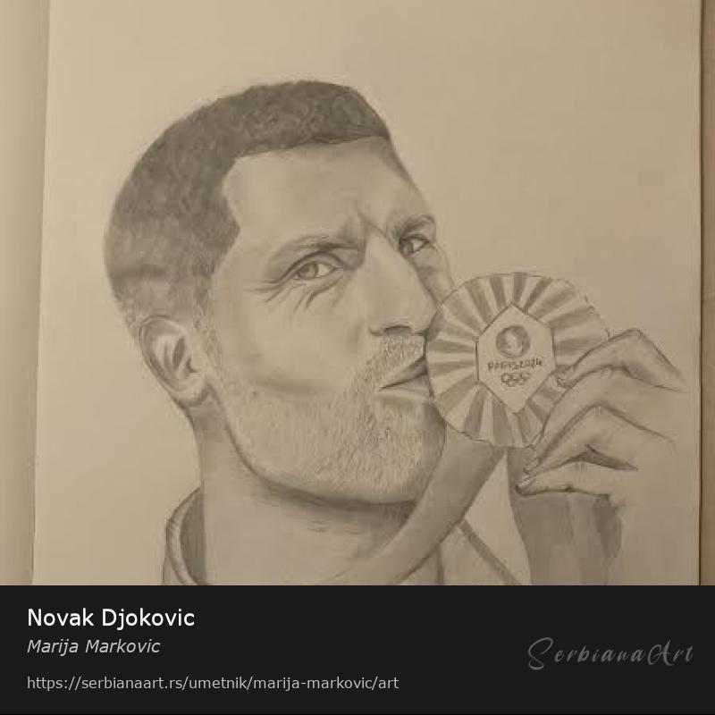 Novak Djokovic, Olovka/Papir, Marija Markovic