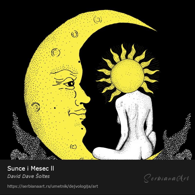 Sunce i Mesec ll, Digital Art/Kombinovano, David Dave Šoltes