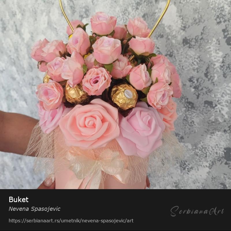 Buket, Kreativna rukotvorina/Kombinovano, Nevena Spasojevic