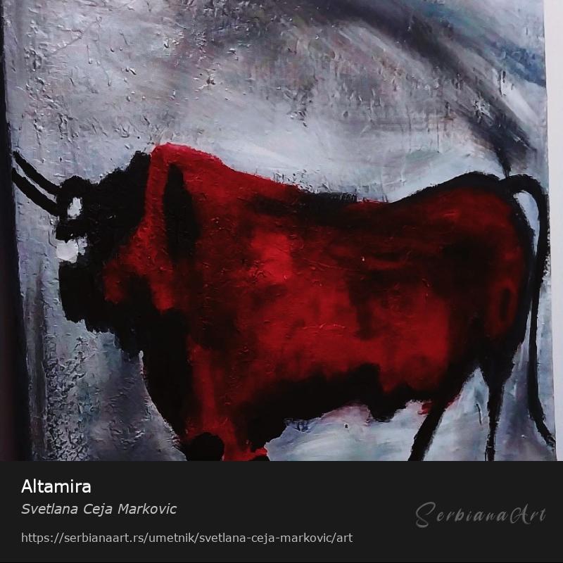 Altamira, Akrilik/Platno, Svetlana Ceja Markovic